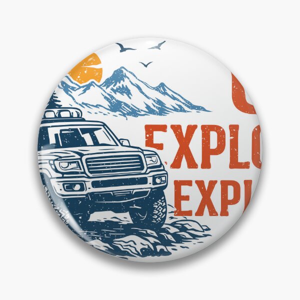 Item preview, Go Explore Off Road SUV Poster designed and sold by Matinez Pink.