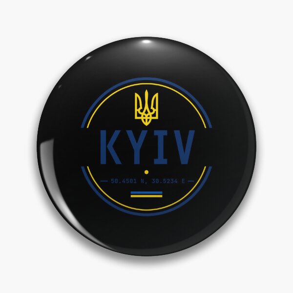 Item preview, Kyiv Ukraine Emblem with Tryzub designed and sold by ML-Media.