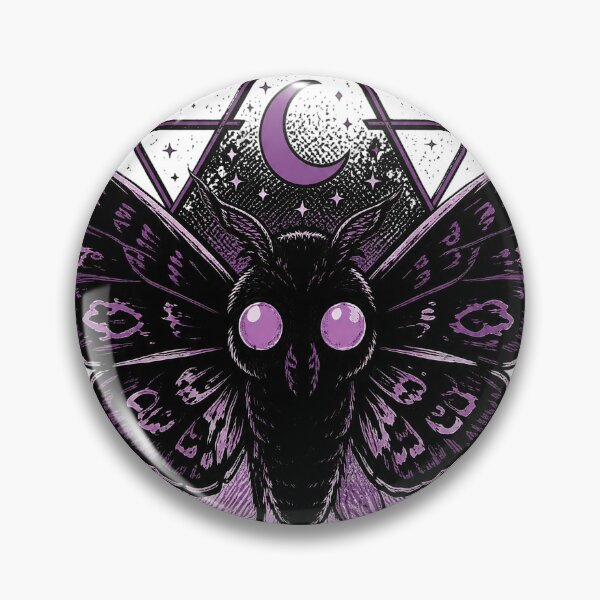 Item preview, Mothman The Unseen Goth Cryptid Retro Graphic designed and sold by VibePrints101.