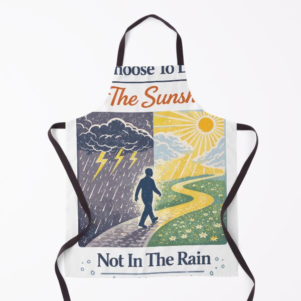 Item preview, Live in the Sunshine Rain vs Sun Poster designed and sold by Matinez Pink.