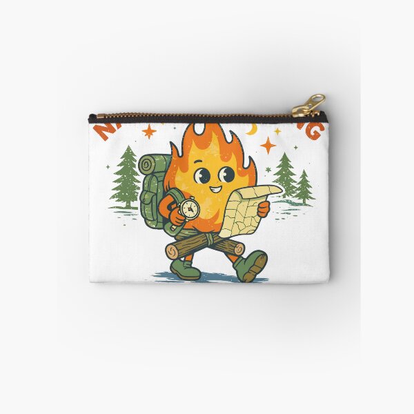 Item preview, Nature is Calling Hiking Fire Character Poster designed and sold by Matinez Pink.