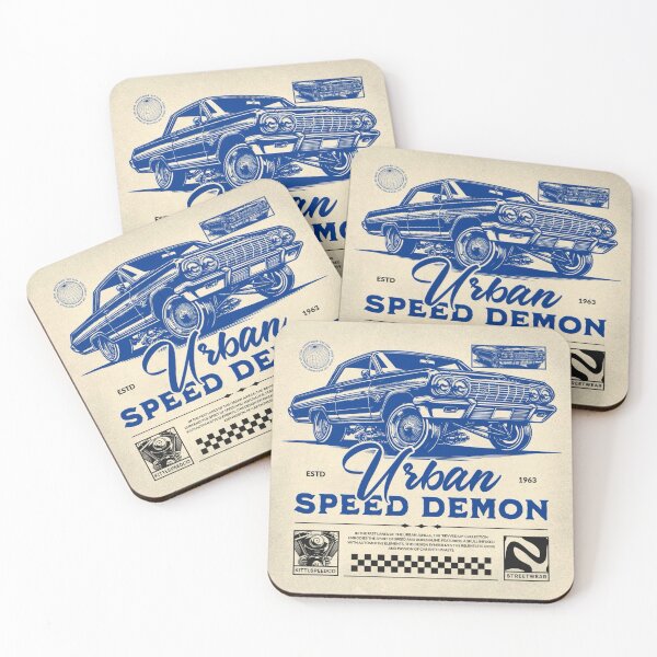 Item preview, Urban Speed Demon – Lowrider Blueprint 1963 designed and sold by Adronia.
