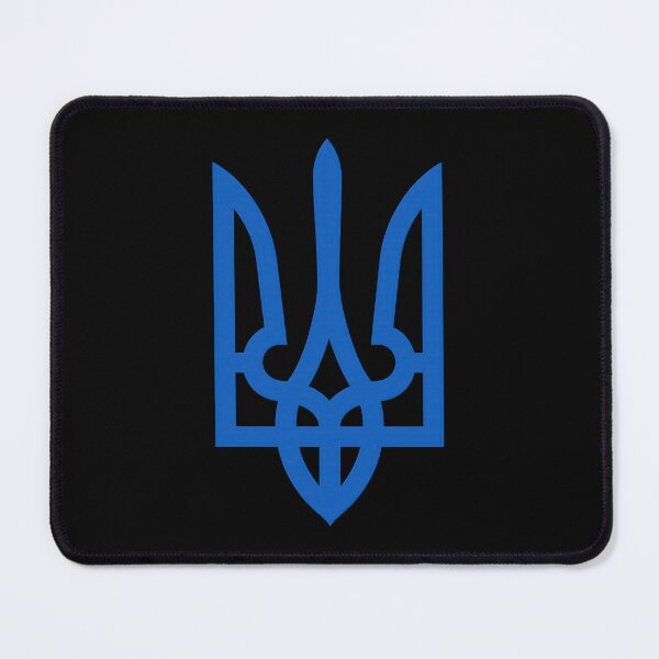 Item preview, Ukrainian Tryzub Blue Emblem designed and sold by ML-Media.