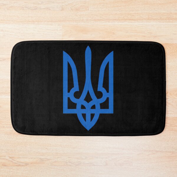 Item preview, Ukrainian Tryzub Blue Emblem designed and sold by ML-Media.