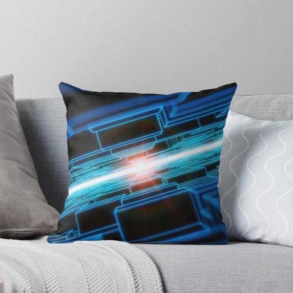 Item preview, Cyan Horizontal Parallel Blocks Swinging designed and sold by Electric Shock!! Design.