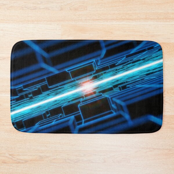 Item preview, Cyan Horizontal Parallel Blocks Swinging designed and sold by Electric Shock!! Design.