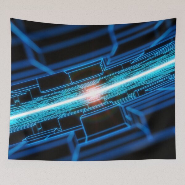 Item preview, Cyan Horizontal Parallel Blocks Swinging designed and sold by Electric Shock!! Design.
