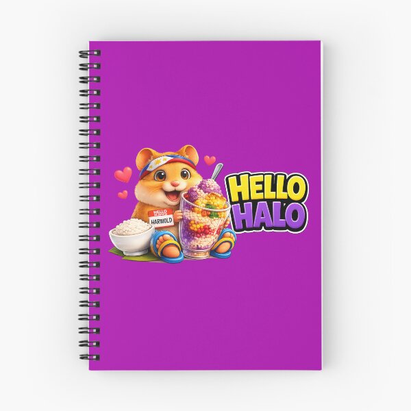 Artikelvorschau, Hallo Halo! Harwold liebt Halo-Halo – ein süßer philippinischer Hamster entworfen und verkauft von FlipFlopTeesCo.