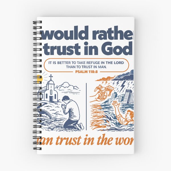 Item preview, Trust in God Psalm 118:8 Faith Poster designed and sold by Matinez Pink.