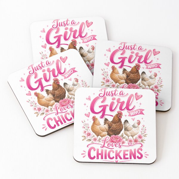 Aperçu de l'œuvre Une fille qui aime les poulets, éleveuse de volailles créée et vendue par JonesFlora2025.