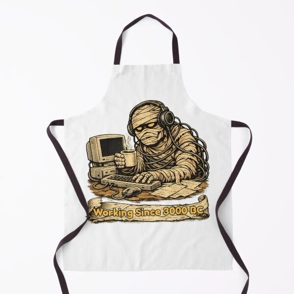 Item preview, Working Since 3000 BC Mummy- Office Humor designed and sold by Buli89.