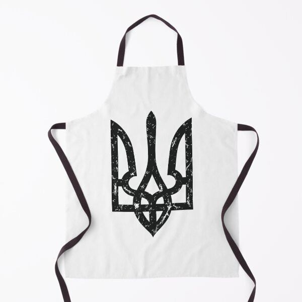 Item preview, Distressed Ukrainian Tryzub Trident Emblem designed and sold by ML-Media.