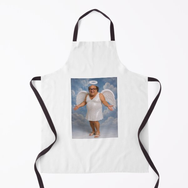 Item preview, Danny devito angel heaven white dress Funny prank meme gift weird birthday designed and sold by CheeseBlueprint.