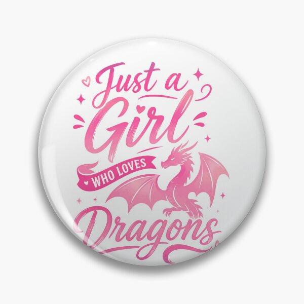 Item preview, Just A Girl Who Loves Dragons Fantasy Creature Fan designed and sold by JonesFlora2025.