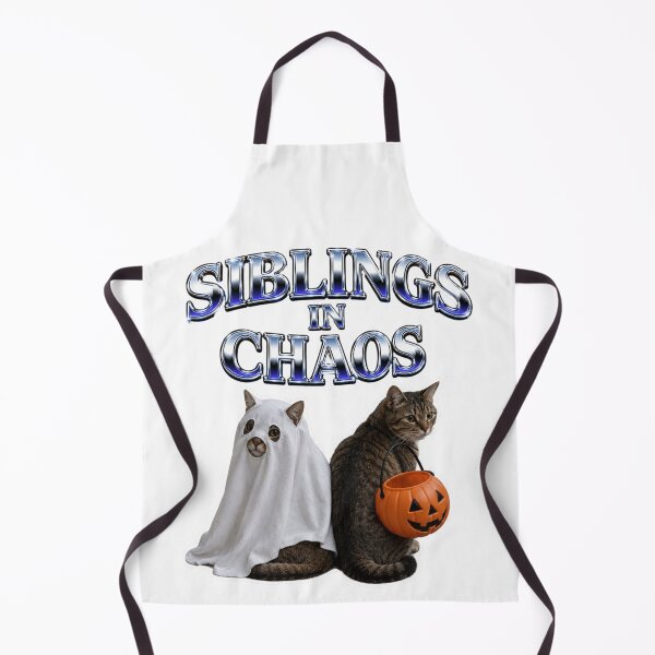 Item preview, Siblings in Chaos Halloween Cats design designed and sold by BoringClothes .