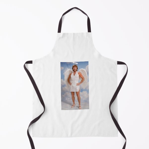 Item preview, Chuck norris angel heaven white dress Funny prank meme gift weird birthday designed and sold by CheeseBlueprint.