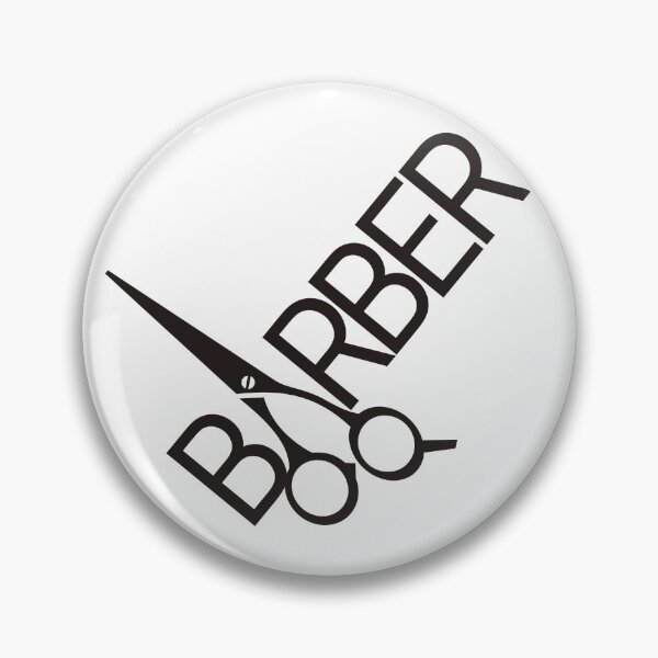 Item preview, Creative Barber Scissors Typography Minimalist Logo designed and sold by Barber MD Culture.