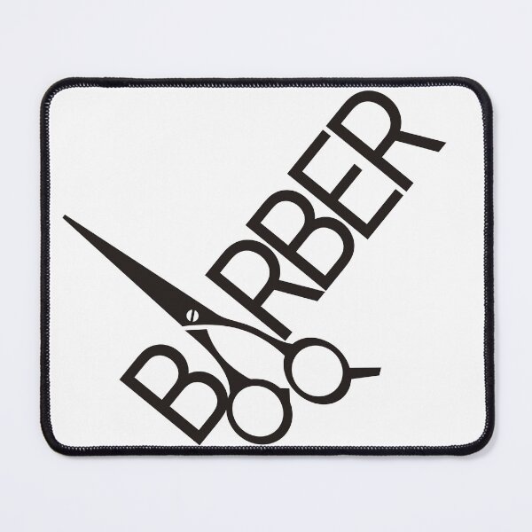 Item preview, Creative Barber Scissors Typography Minimalist Logo designed and sold by Barber MD Culture.