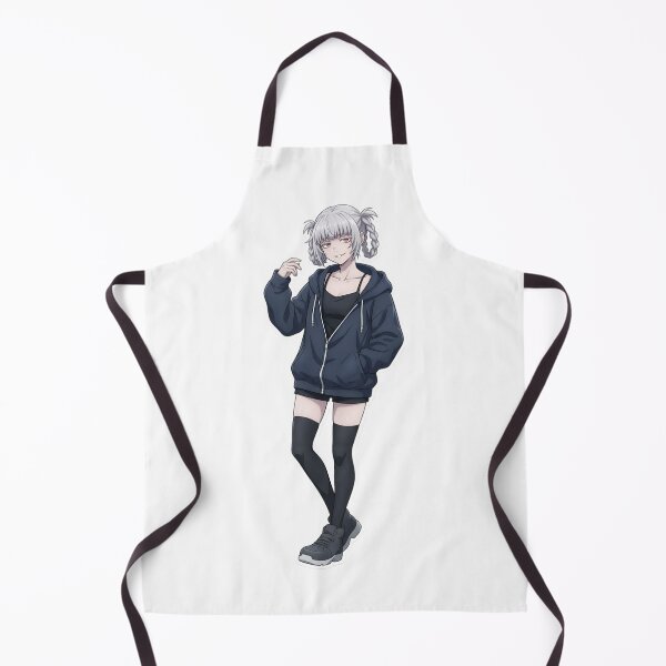 Item preview, Cute Silver Hair Anime Girl Sticker | Kawaii Streetwear Aesthetic Manga Art designed and sold by Bhaskar Digital Art.