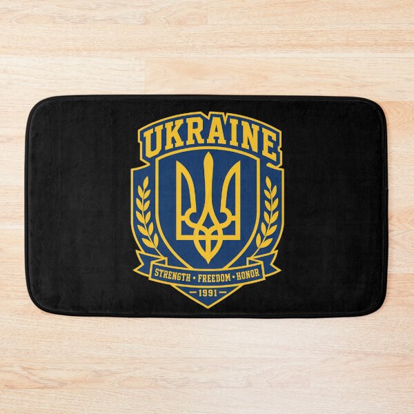Item preview, Ukraine Tryzub Shield Patriotic Emblem designed and sold by ML-Media.