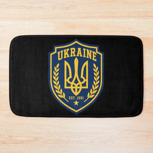 Aperçu de l'œuvre Emblème national ukrainien Tryzub Shield créée et vendue par ML-Media.