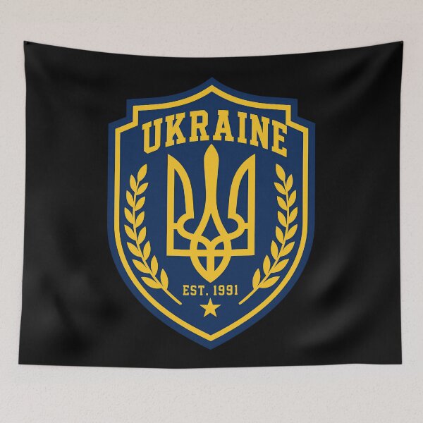 Item preview, Ukrainian Tryzub Shield National Emblem designed and sold by ML-Media.