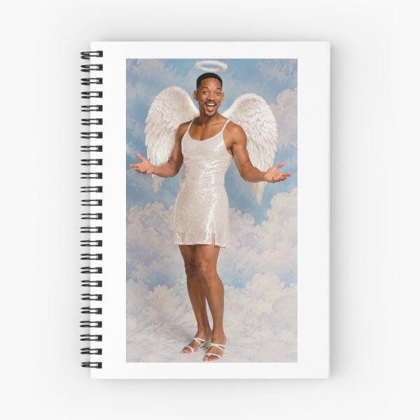 Item preview, Will smith angel heaven white dress Funny prank meme gift weird birthday designed and sold by CheeseBlueprint.