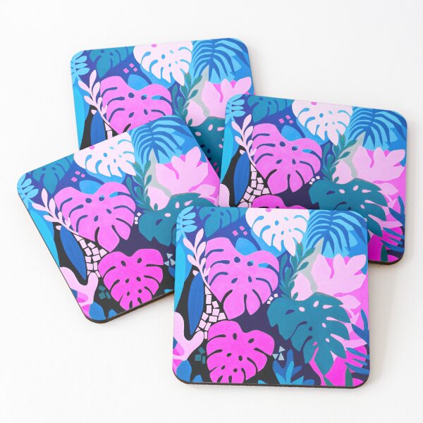 Item preview, "Pink Tropicana" by Jenette Hewitt Art JKH63 designed and sold by Jenette Hewitt Art.