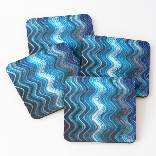 Item preview, Electric Blue Waves designed and sold by Jomsunshine.