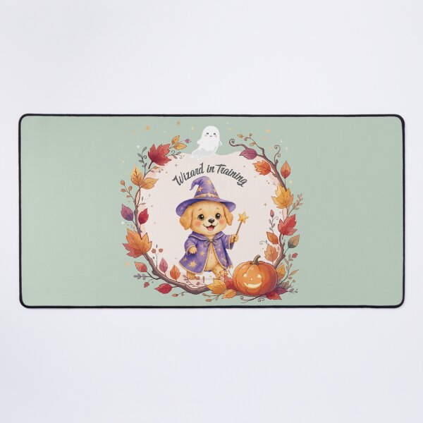 Item preview, Wizard in Training | Cute Halloween Puppy Watercolor | Preschool Halloween Costume | Spooky & Sweet designed and sold by Wintorque.