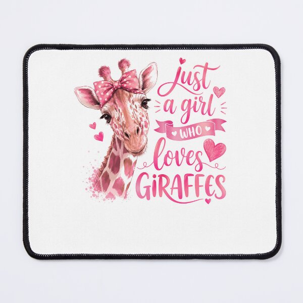 Item preview, Just A Girl Who Loves Giraffes Animal Lover Wildlife Enthusiast designed and sold by JonesFlora2025.