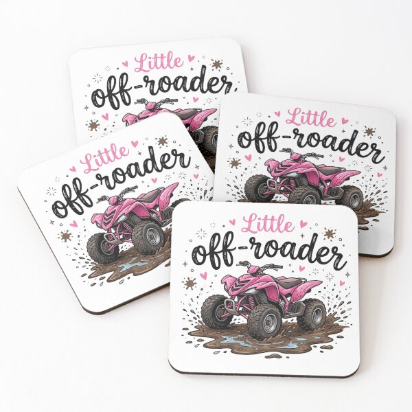 Item preview, Little Off-Roader Pink ATV Quad Bike Mud Riding Kids designed and sold by raedattia.