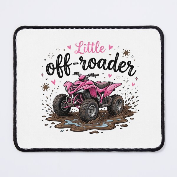 Item preview, Little Off-Roader Pink ATV Quad Bike Mud Riding Kids designed and sold by raedattia.
