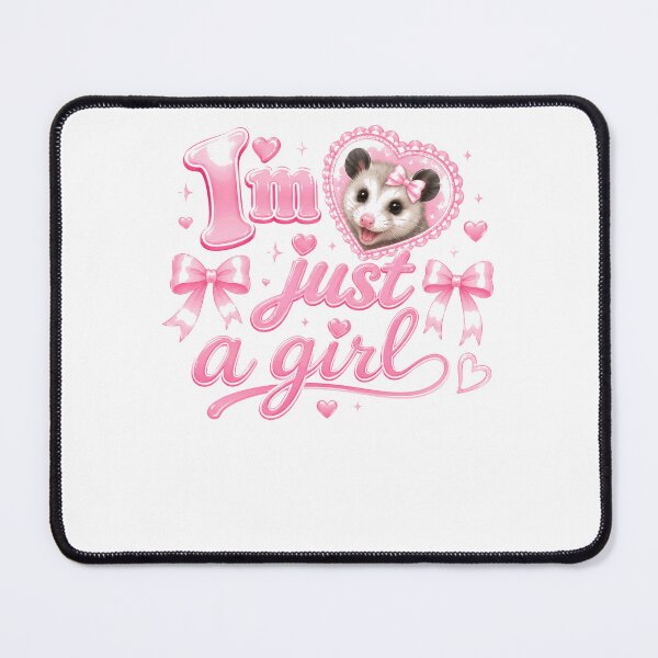 Item preview, I'm Just A Girl Opossum Meme For Women designed and sold by JonesFlora2025.