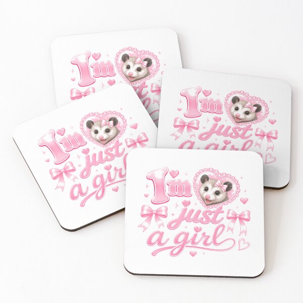 Item preview, I'm Just A Girl Opossum Meme For Women designed and sold by JonesFlora2025.