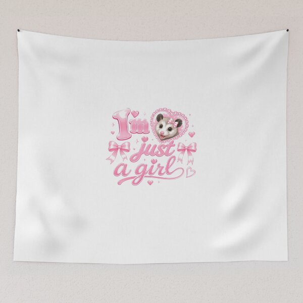 Item preview, I'm Just A Girl Opossum Meme For Women designed and sold by JonesFlora2025.