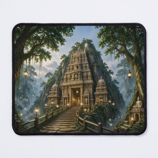 Item preview, Ancient Mystical Jungle Temple Portal designed and sold by dougkeder.