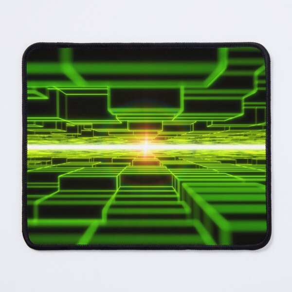 Item preview, Green Horizontal Parallel Blocks Swinging designed and sold by Electric Shock!! Design.
