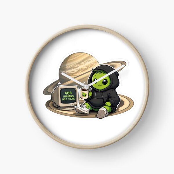 Item preview, 404 Humans Not Found | Cute Alien Coffee Gamer  designed and sold by SmokingAlien.