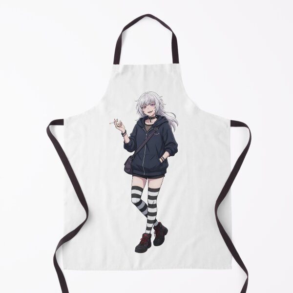 Item preview, Goth Anime Girl Streetwear Aesthetic | White Hair Kawaii Goth Manga Art designed and sold by Bhaskar Digital Art.