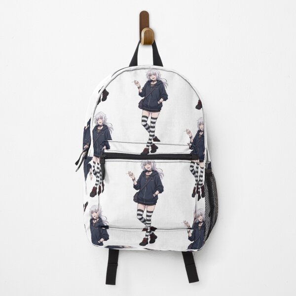 Item preview, Goth Anime Girl Streetwear Aesthetic | White Hair Kawaii Goth Manga Art designed and sold by Bhaskar Digital Art.