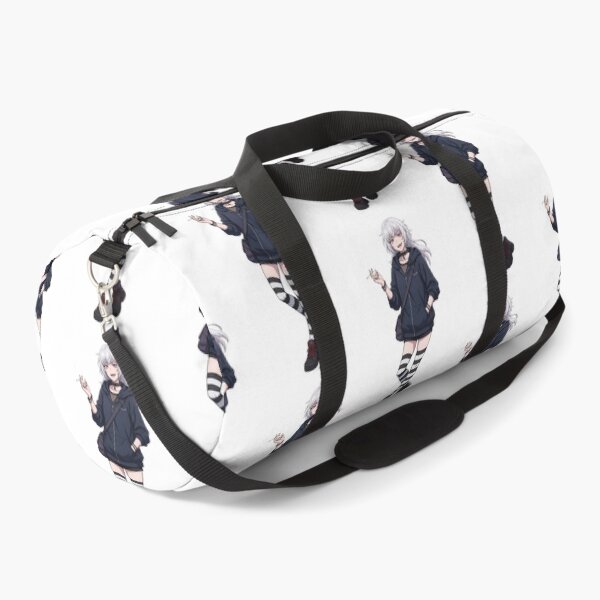 Item preview, Goth Anime Girl Streetwear Aesthetic | White Hair Kawaii Goth Manga Art designed and sold by Bhaskar Digital Art.