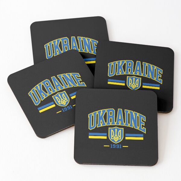 Item preview, Ukraine Tryzub National Emblem Patriotic Design designed and sold by ML-Media.