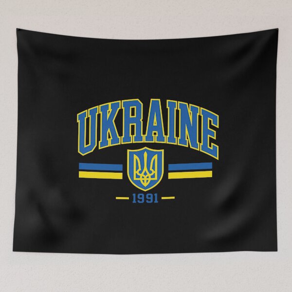 Item preview, Ukraine Tryzub National Emblem Patriotic Design designed and sold by ML-Media.