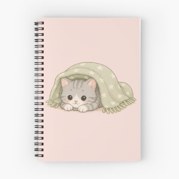 Item preview, Cozy Hiding Spot Kitten designed and sold by MellowMunchkins.