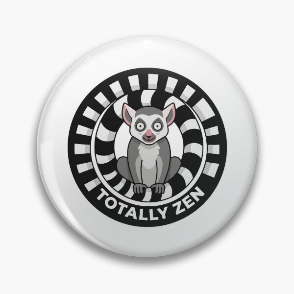 Item preview, Totally Zen Ring Tailed Lemur Sarcastic Yoga Meme designed and sold by Arc2020.