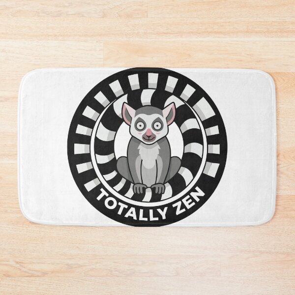 Item preview, Totally Zen Ring Tailed Lemur Sarcastic Yoga Meme designed and sold by Arc2020.