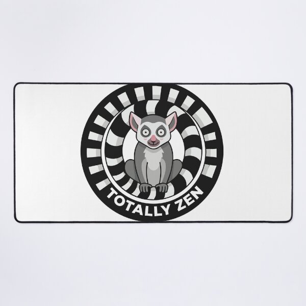 Item preview, Totally Zen Ring Tailed Lemur Sarcastic Yoga Meme designed and sold by Arc2020.