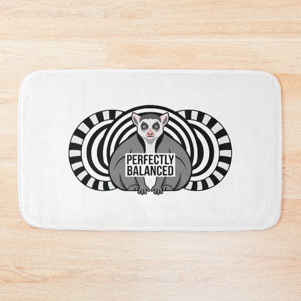 Item preview, Perfectly Balanced Ring Tailed Lemur Geometric Meme designed and sold by Arc2020.