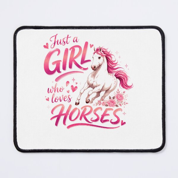 Item preview, Just A Girl Who Loves Horses Equestrian Rider Lover designed and sold by JonesFlora2025.